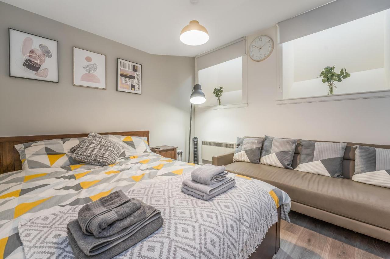 Relaxing & Cozy Studio Apartment - Oasis In The Heart Of Edinburgh - Sleeps Up To 3 Guests מראה חיצוני תמונה